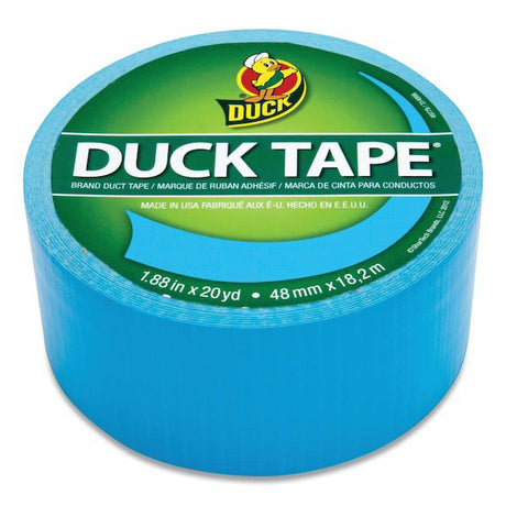 duck-premium-packaging-tape-with-dispenser-electric-blue-1-88-inch-x-20-yard