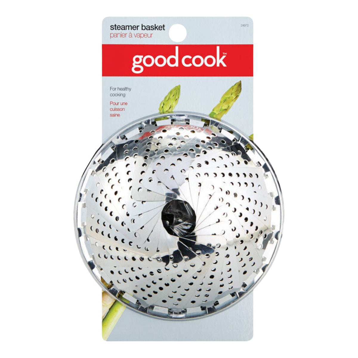 Good Cook Heavy Duty Stainless Steel Steamer Basket 1L