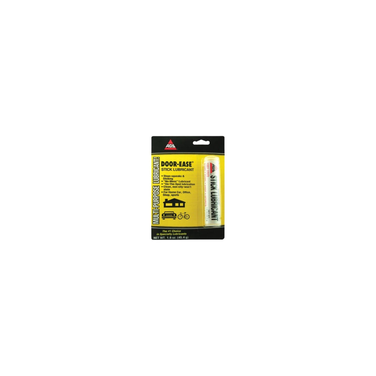 AGS Stuck Door Slider 1.6 oz White