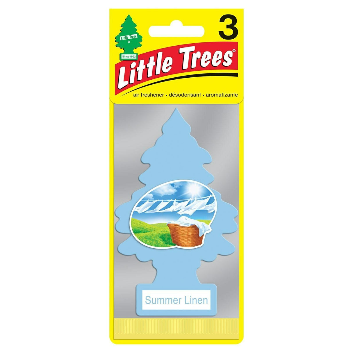 3PK Linen Air Freshener