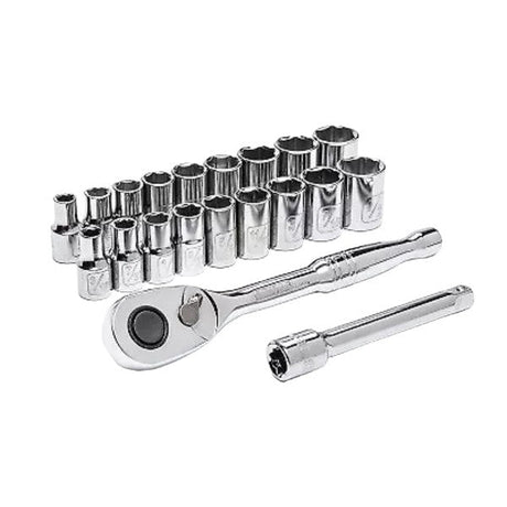 master-mechanic-20-pieces-socket-set-1/4-inch