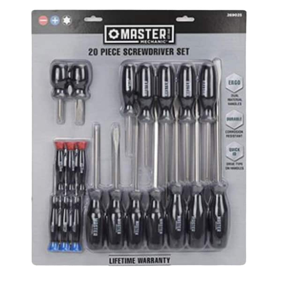 master-mechanic-mixed-screw-driver-set-20-pieces