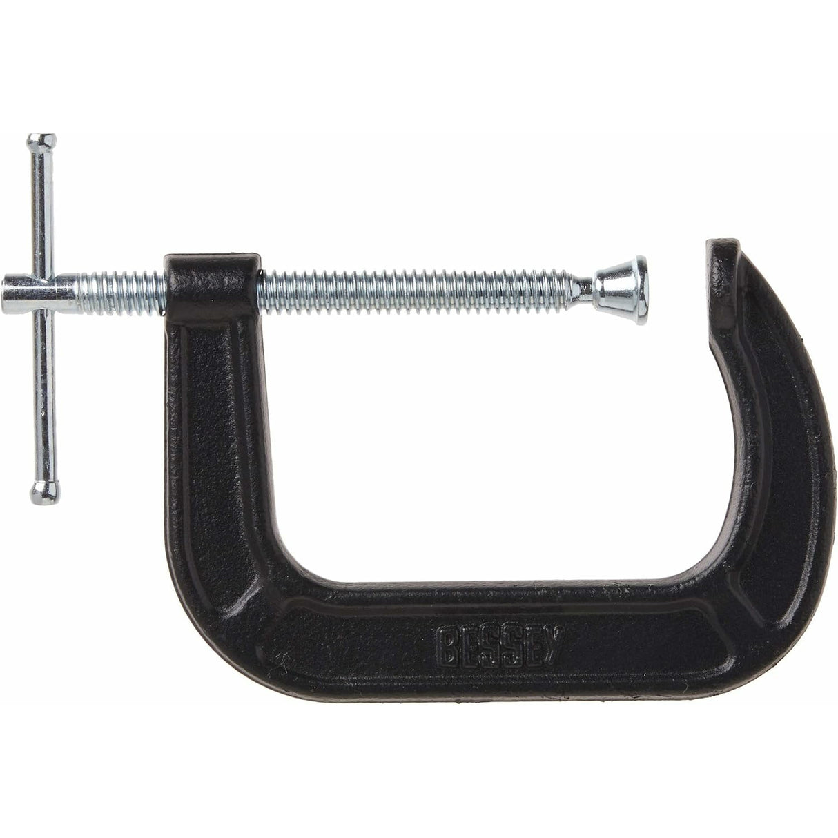 Bessie Drop Forged C-Clamp, 4" - Black & Silver