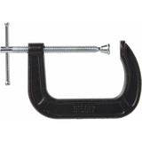 Bessie Drop Forged C-Clamp, 4" - Black & Silver
