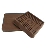 TruGuard Square Rubber Cup Furniture Stopper