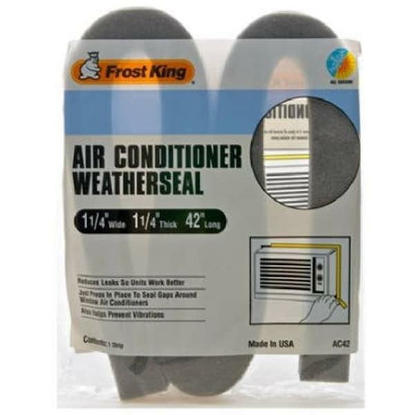 frost-king-air-conditioner-weatherseal-1-1/4-x-1-1/4-x-42-inch-grey