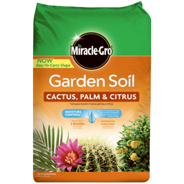 miracle gro potting mix for cactus Miracle-Gro Cactus, Palm and Citrus Garden Soil 1.5 Cubic Feet - House Mart