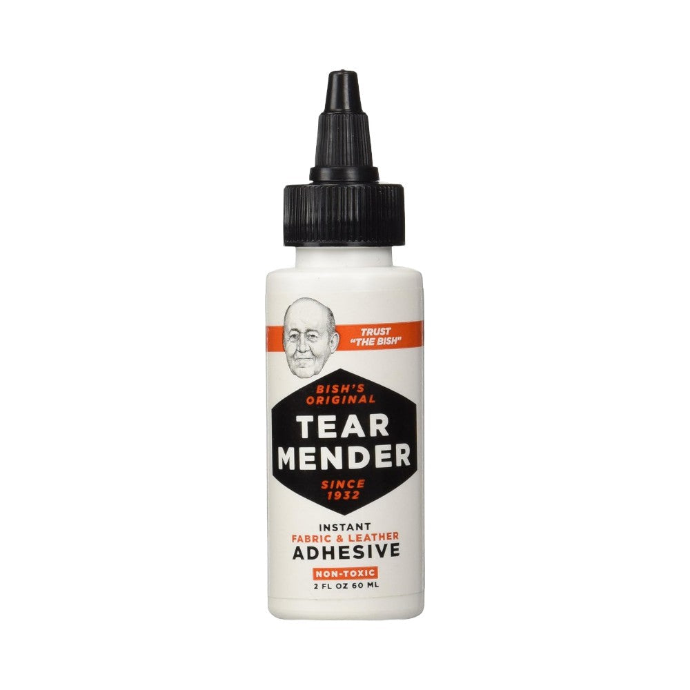 Tear Minder Glue Bottle, for Fabric and Leather, White