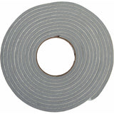 Frost King Self Adhesive Rubber Insulation 9/16" x 5/16" x 10', Gray