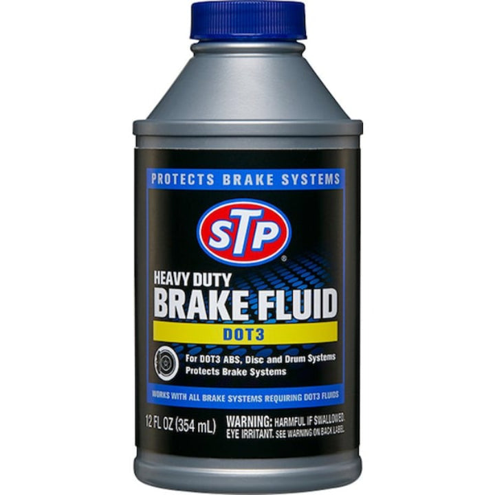 STP Heavy Duty Brake Fluid 12 oz Multicolor