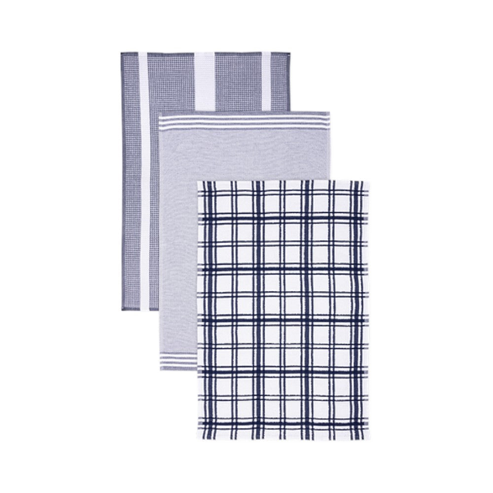 Modern Terry Stripe Towel- Khaki