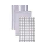 Modern Terry Stripe Towel- Khaki