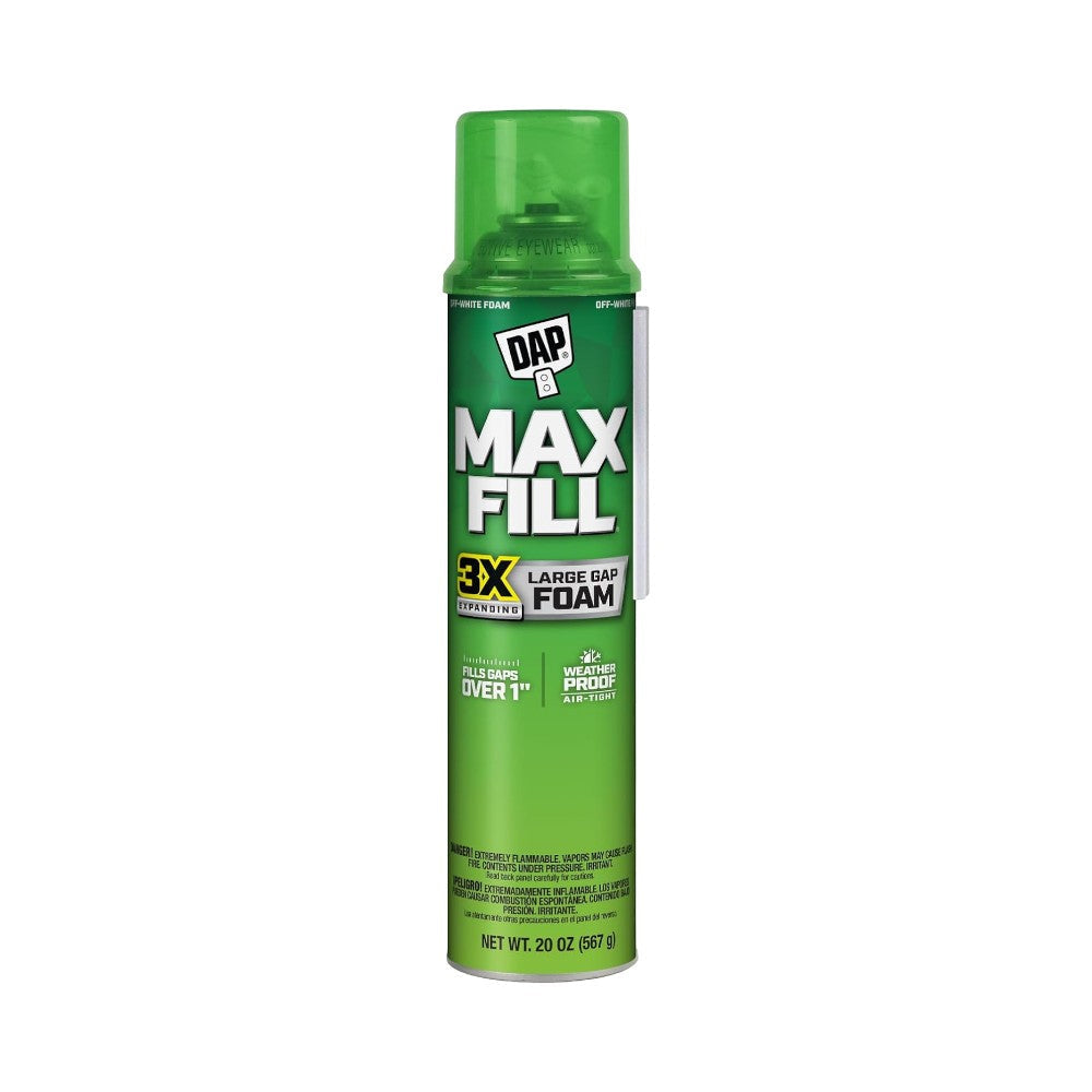 DAP Polyurethane Foam Sealant, 20 oz, Green