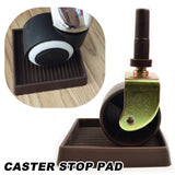 TruGuard Square Rubber Cup Furniture Stopper