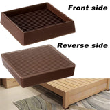 TruGuard Square Rubber Cup Furniture Stopper