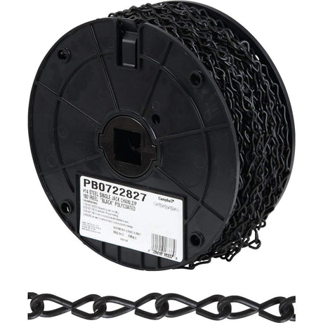 Campbell Jack Single Chain, 190 Feet, Black