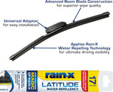 Rain-X 2-in-1 Water Repellent Wiper Blade – 17 Inch