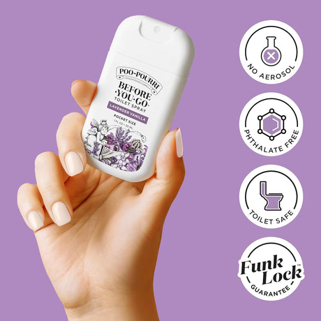Poo-Pourri Lavender Vanilla Toilet Spray – 30ml
