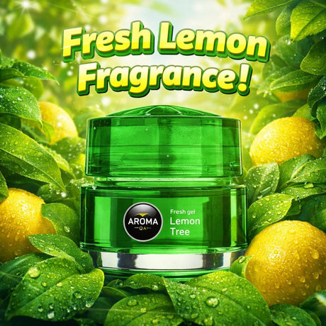 أروما كار جل معطر هواء للسيارة أ ٦٣١٢٠ – ليمون