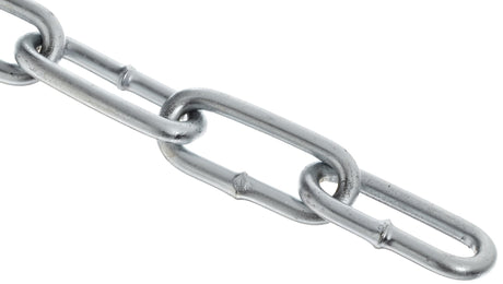 Campbell Straight Link Zinc Coil Chain, 125 Feet Spool, 520 lbs