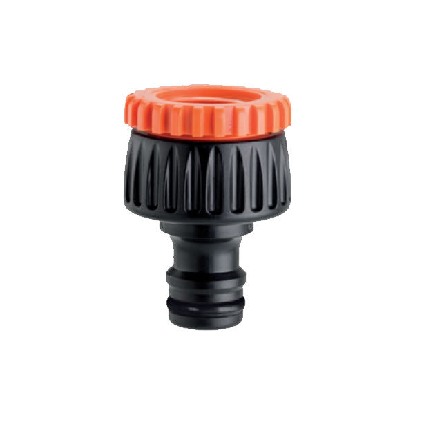 HOSE CONNECTOR 1"- 3/4" THREADED TAP