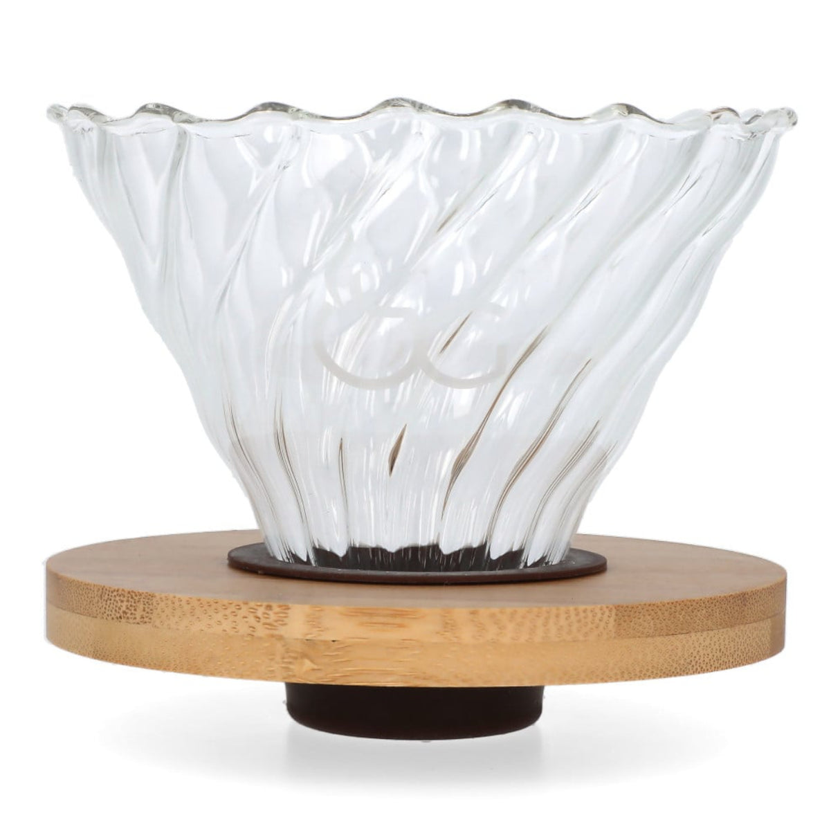 فلتر باريستا جيني مع قاعدة خشبية - متعدد الألوان