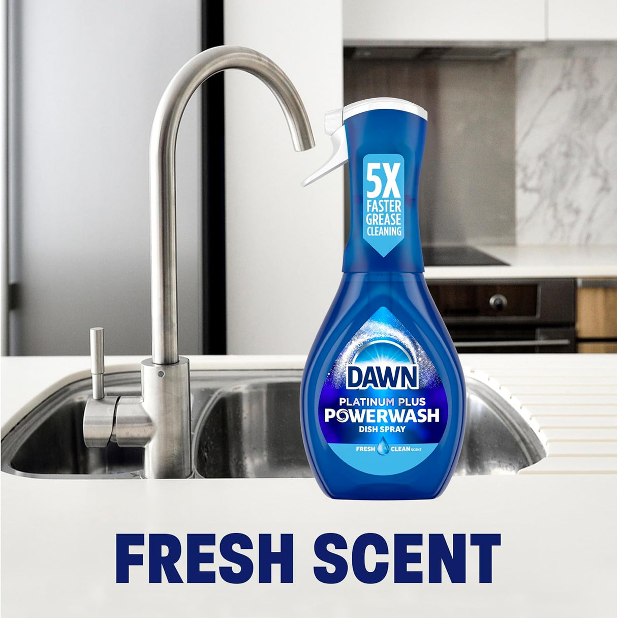 Dawn Platinum Powerwash Dish Spray, Fresh Scent – 16 fl oz