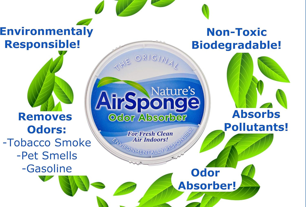 Nature's Air Odor Absorbing Sponge, 101-1, 1/2 lb