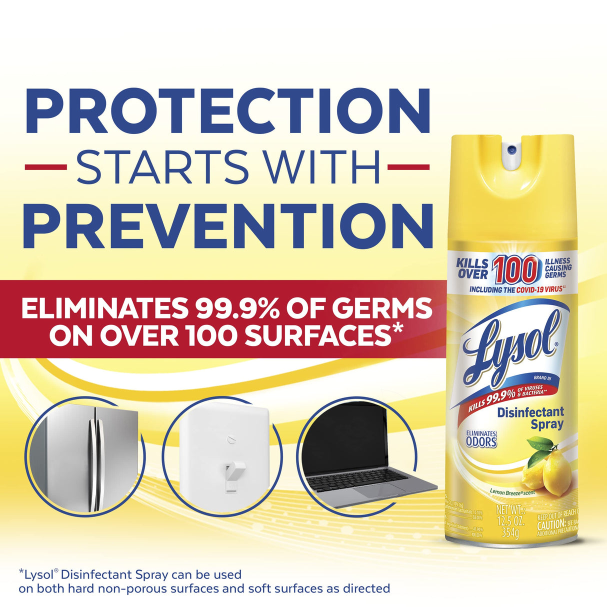 Lysol Antibacterial Disinfectant Spray