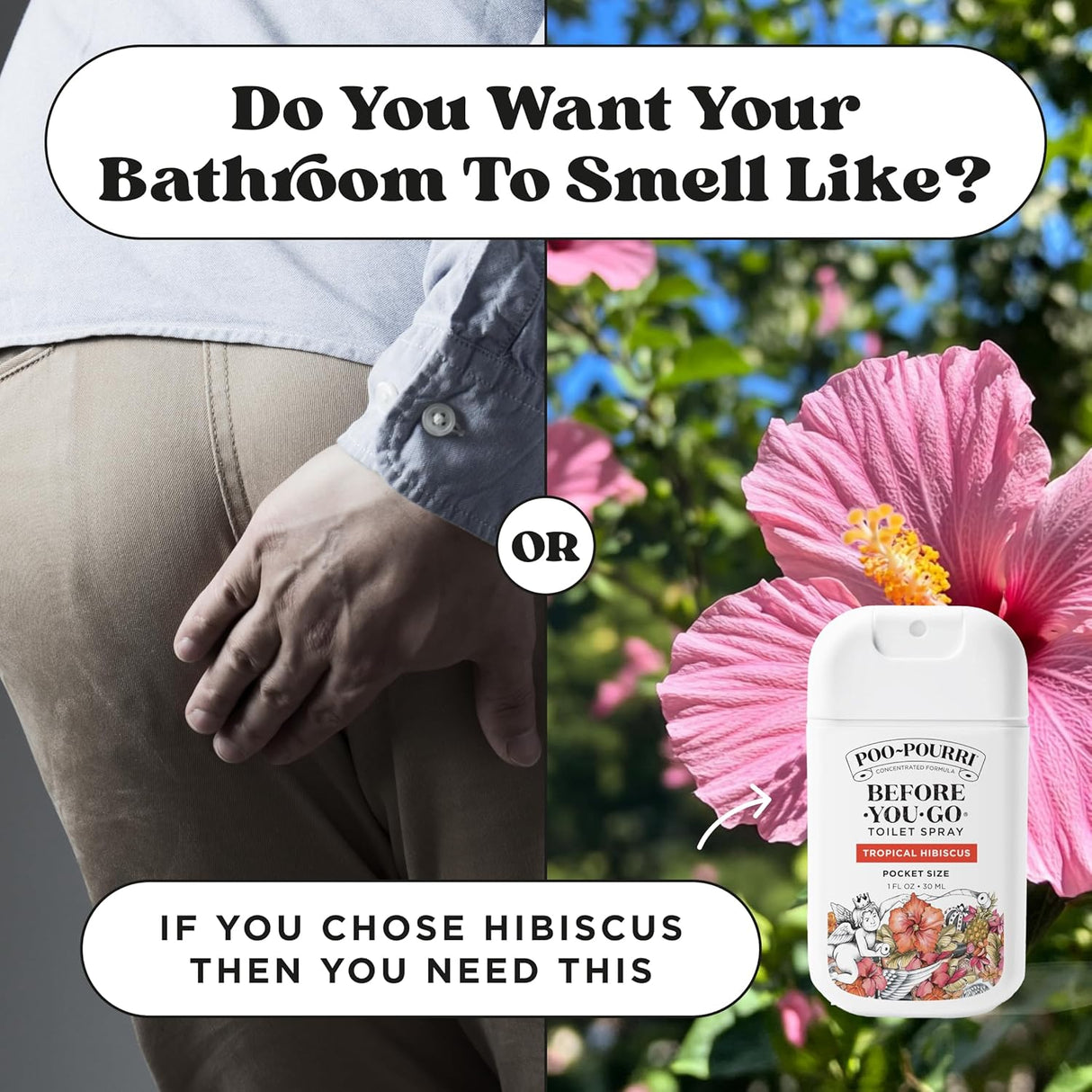 Poo-Pourri Tropical Hibiscus Pocket Spray 30 ml