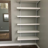 دعامات أرفف ناب اند فوغت متينه باللون الابيض مقاس 10 بوصة، قوة تحمل 320 رطل لكل زوج