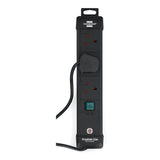 Brennenstuhl Premium Line 3-Outlet Power Strip, 5m - Black