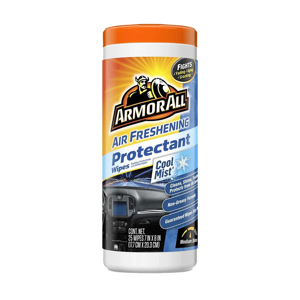 Armor All Protectant Scented Wipes Cool Mist – 25 Count