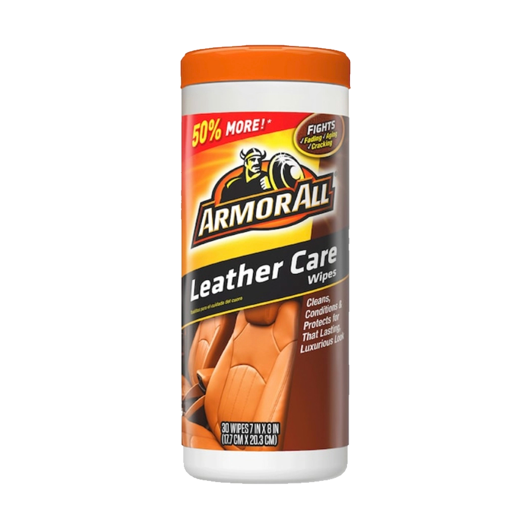 Armor All Leather Cleaner &amp; Conditioner Wipes – 30 Count
