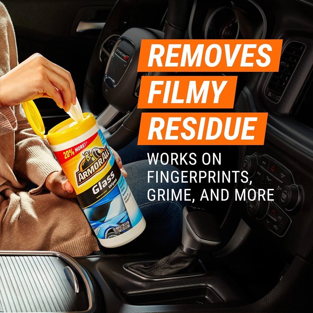 Armor All Interior Glass Cleaning Wipes – 30 Count