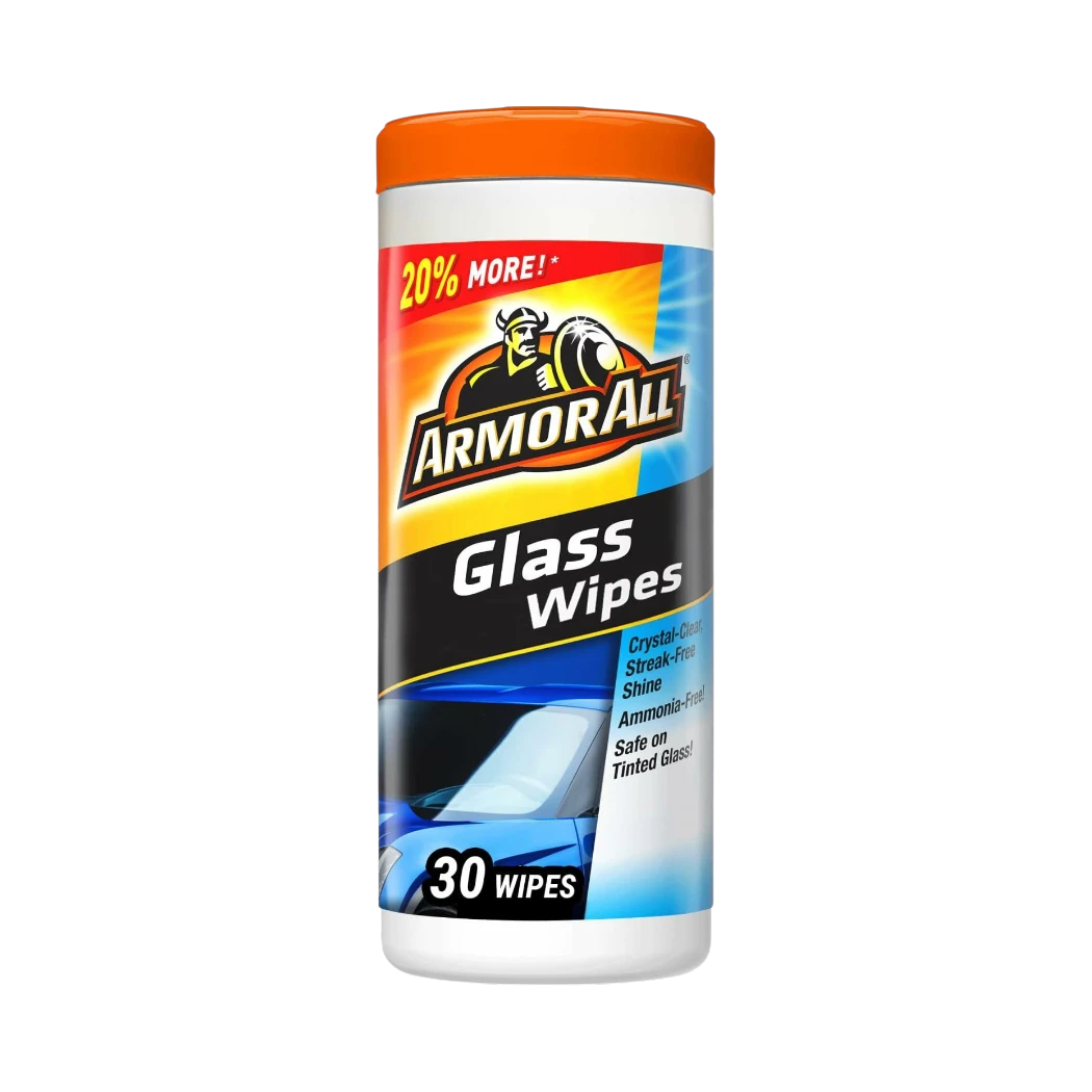 Armor All Interior Glass Cleaning Wipes – 30 Count