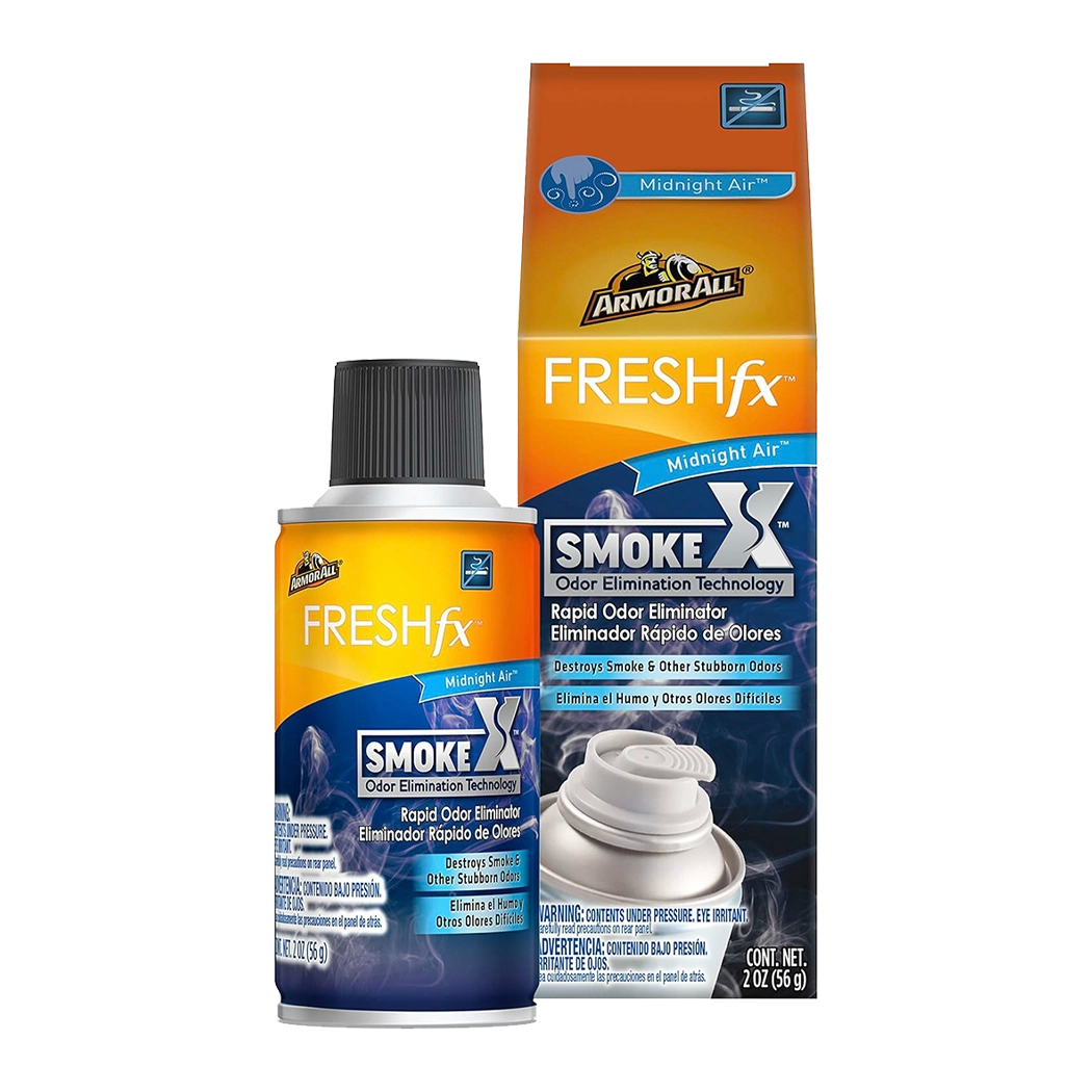 Armor All Smoke X Car Air Freshener &amp; Odor Eliminator Midnight Air – 56 ml