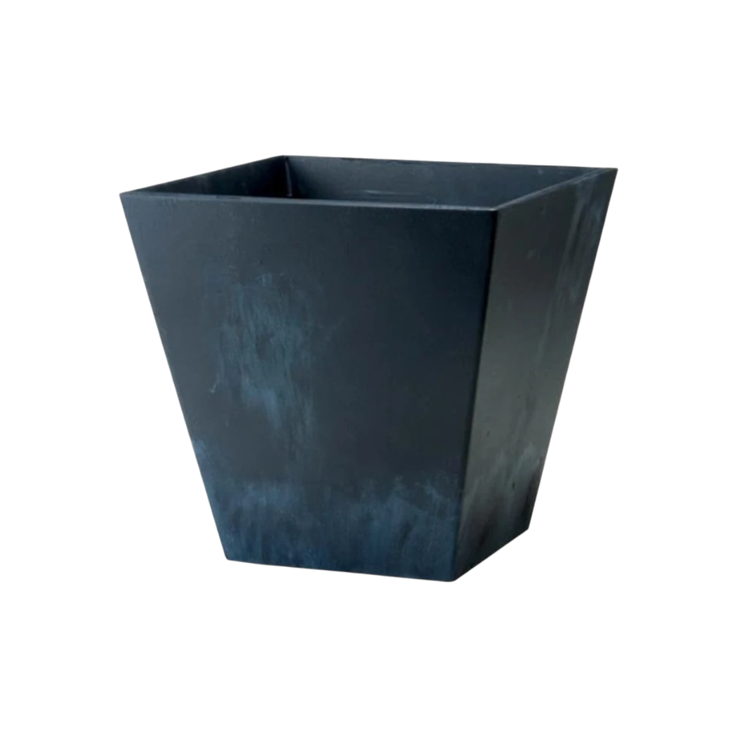 Artstoni Ella Square Planter - Black 6 Inches