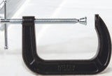 Bessie Drop Forged C-Clamp, 4" - Black & Silver