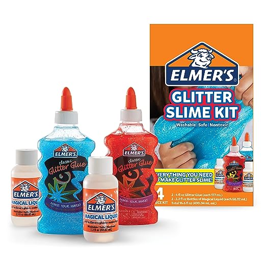 Merz Glitter Slime Kit - Multicolor