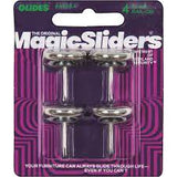 Magic Non-Slip Coaster Non-Slip Cup Coasters, 4 Pieces - Brown
