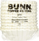 Bone Regular Coffee Filters, 500 Count - White
