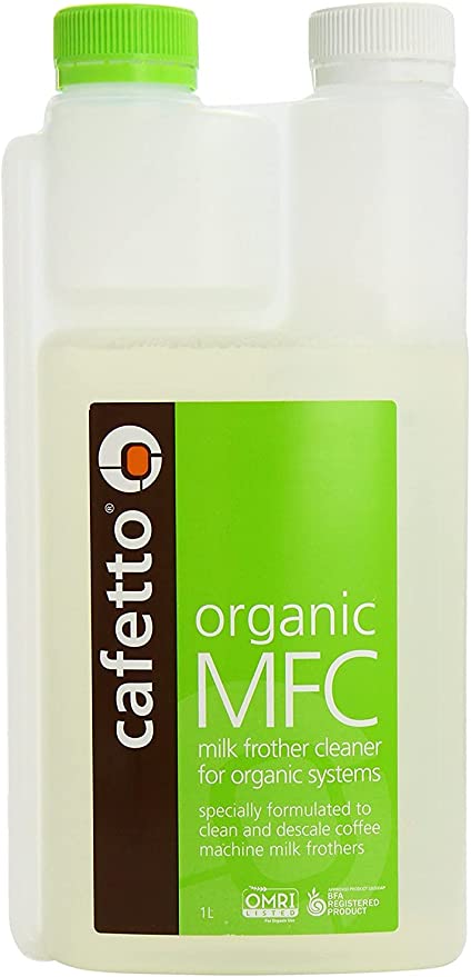 Cafeto MFC Green Organic Foaming Cleaner, 1 Liter - 6 Pack