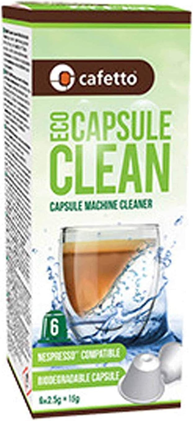 Nespresso Cafetto Eco Machine Cleaning Capsules - 20 Pieces