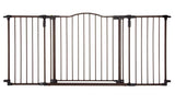 North States ToddlerWoo Deluxe Wide Baby Gate, 72" - Bronze