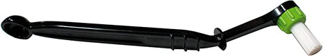 Cafetto Coffee Machine Cleaning Brush with Rotating Head, Black - 25 Pieces
