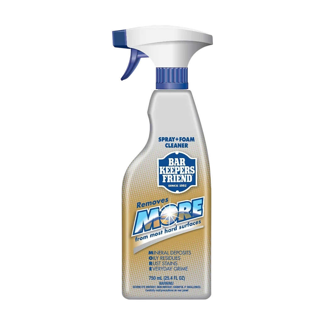 Bar Keepers Friend Foaming Spray Cleaner, 25.4 oz