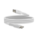 Belkin Braided USB-C Charging Cable - White 1 m