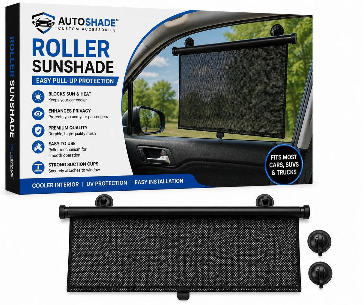 Custom Accessories Roller Sunshade – Autoshade