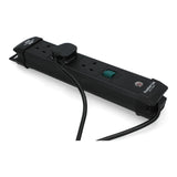 Brennenstuhl Premium Line 3-Outlet Power Strip, 5m - Black